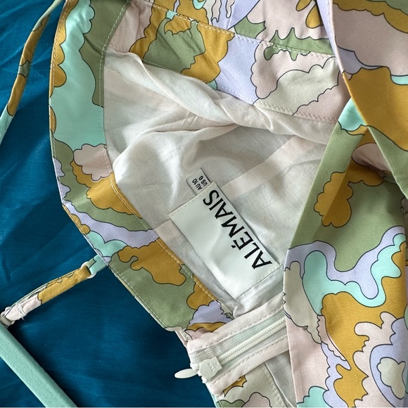 ALEMAIS
graphic-print organic cotton dress US 6, AU 10 - Picture 6 of 7